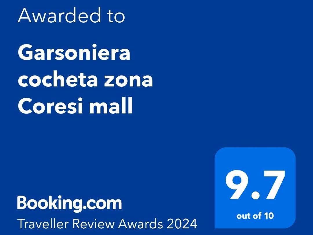 Garsoniera Cocheta Zona Coresi Mall Braşov Eksteriør billede